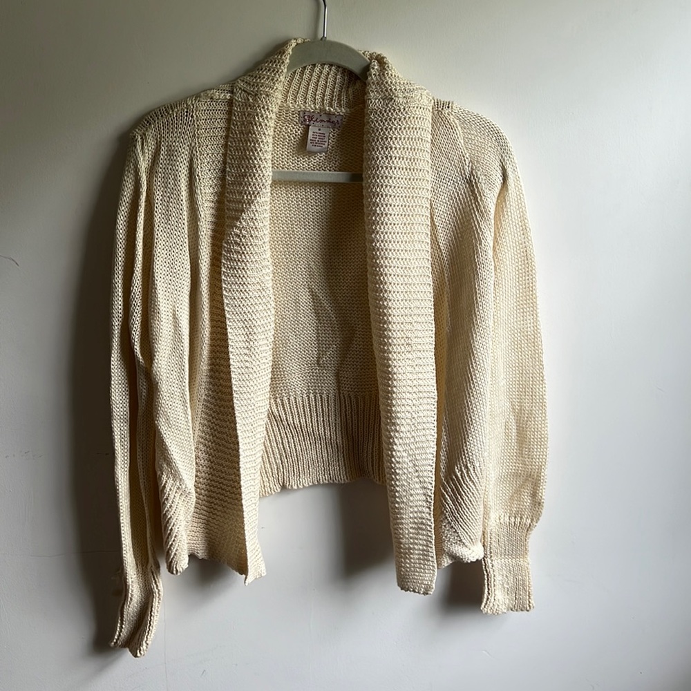 Glimmer off-white sweater small